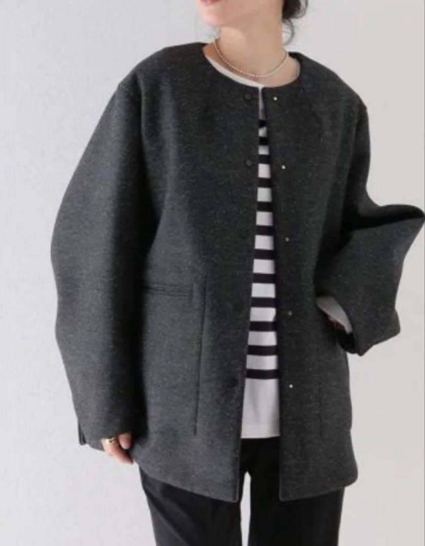 【IENA】イエナ　ボンディングブルゾン