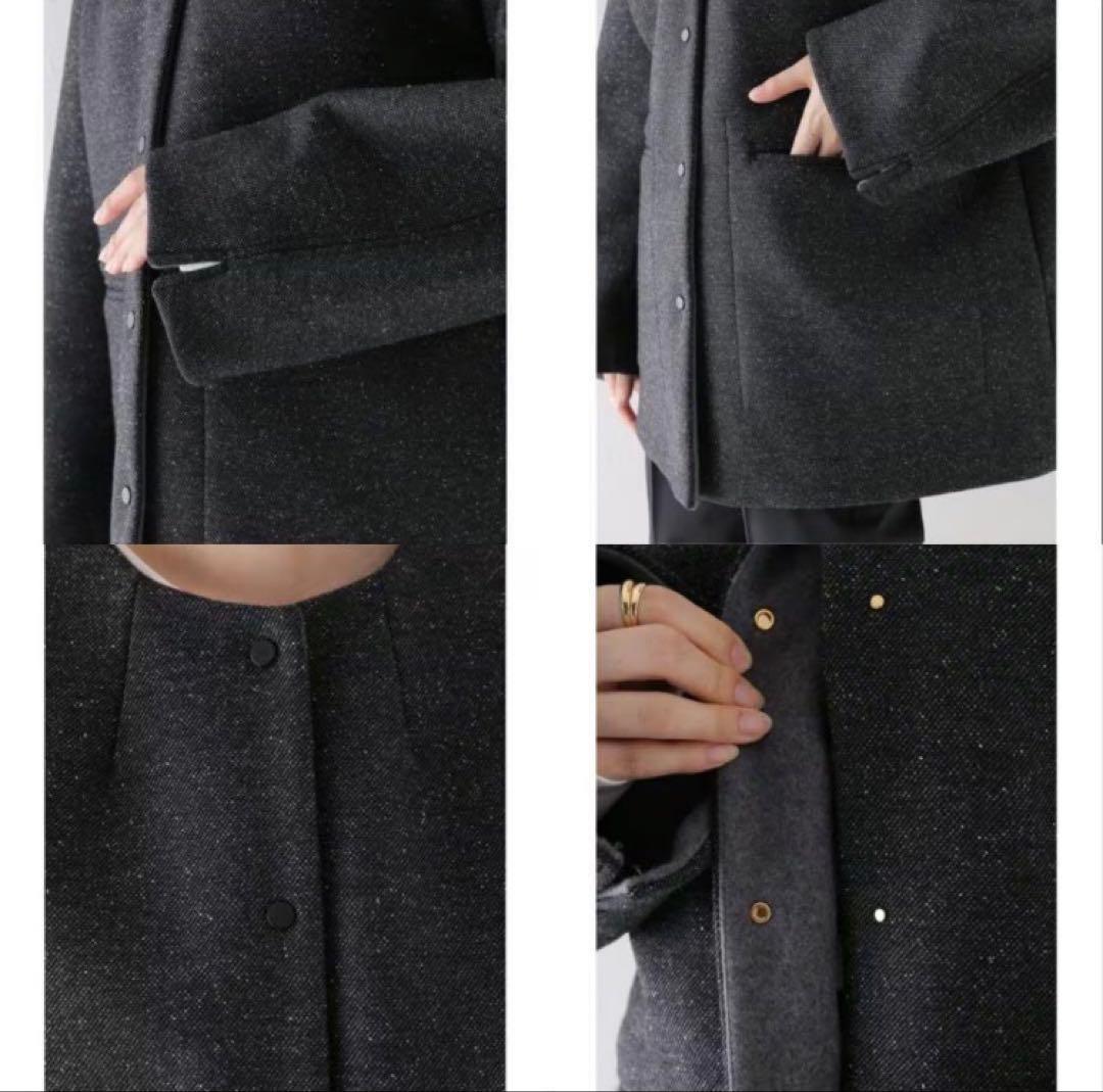 【IENA】イエナ　ボンディングブルゾン