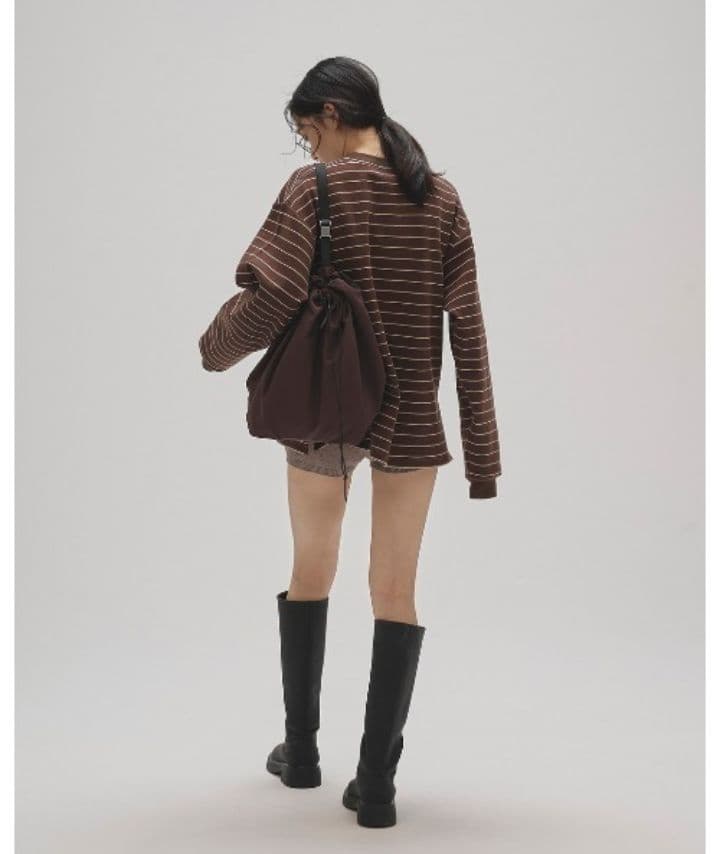 【未使用品】TODAYFUL Border Long T-shirts ブラウン