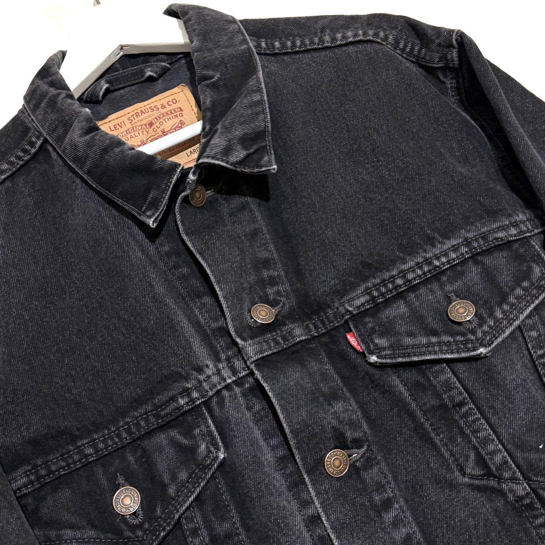 LEVI'S ブラックGジャン70507 USA製 90s ビンテージ 古着 黒