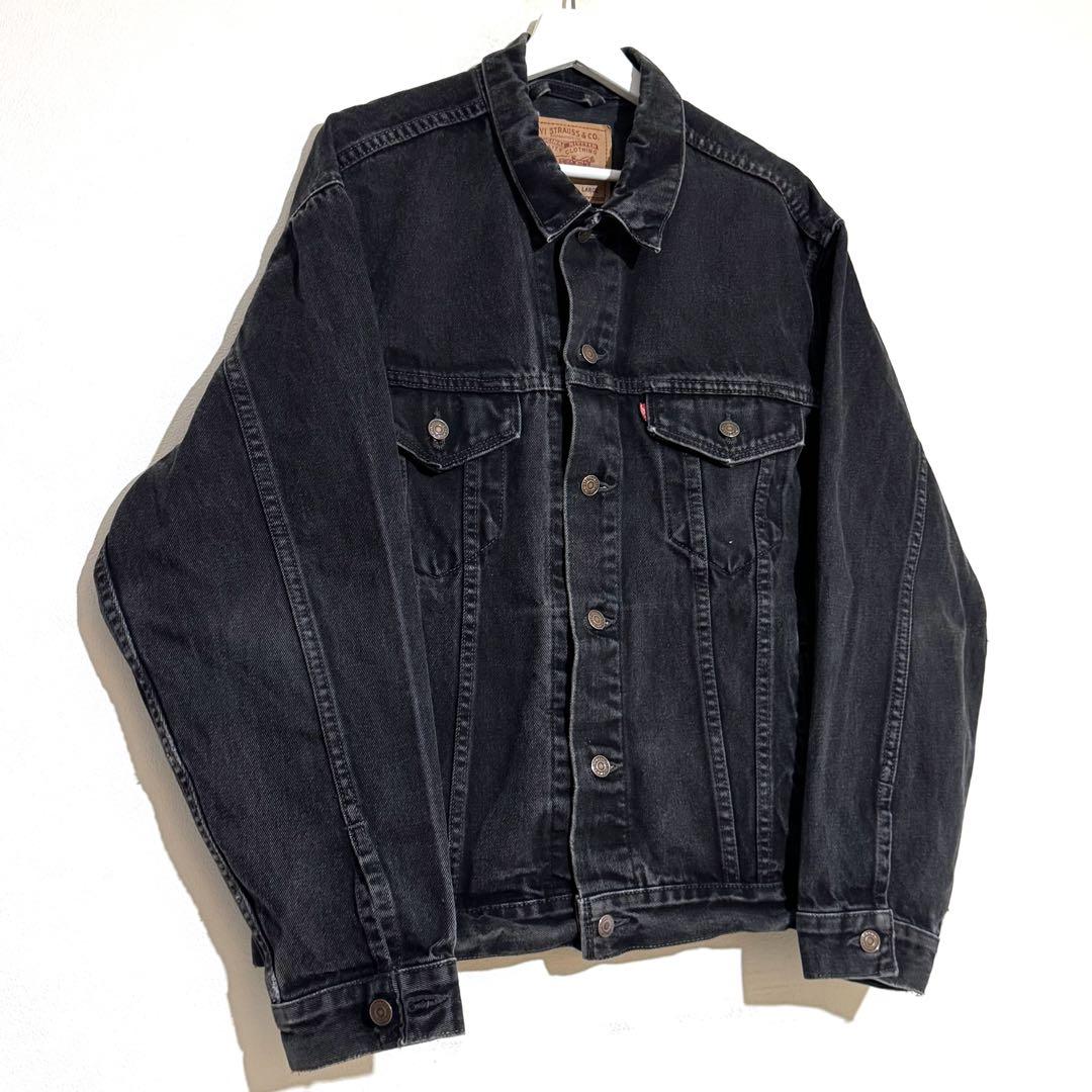 LEVI'S ブラックGジャン70507 USA製 90s ビンテージ 古着 黒