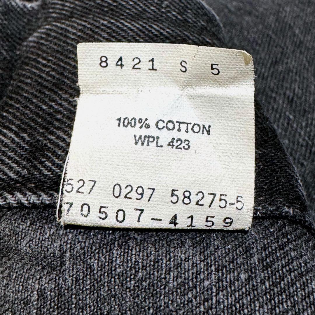 LEVI'S ブラックGジャン70507 USA製 90s ビンテージ 古着 黒