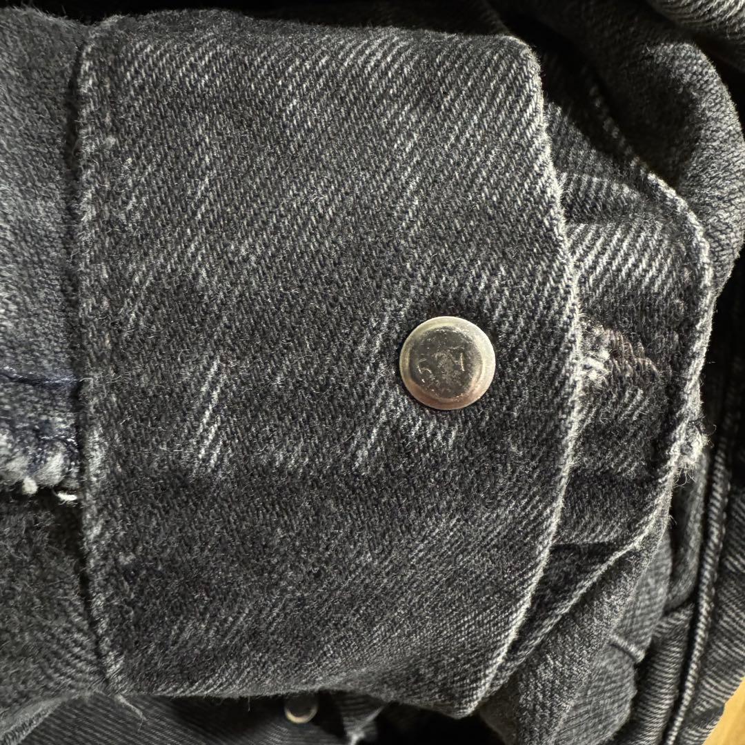 LEVI'S ブラックGジャン70507 USA製 90s ビンテージ 古着 黒