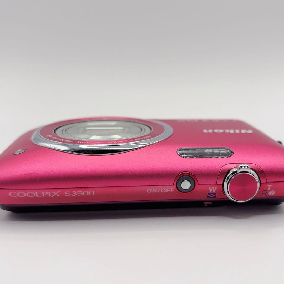Nikon COOLPIX S3500 コンパクトデジタルカメラ ピンク