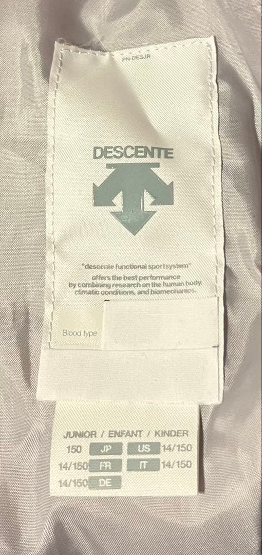 DESCENTE デサント スキーウェアー DJR-416JP サイズ150