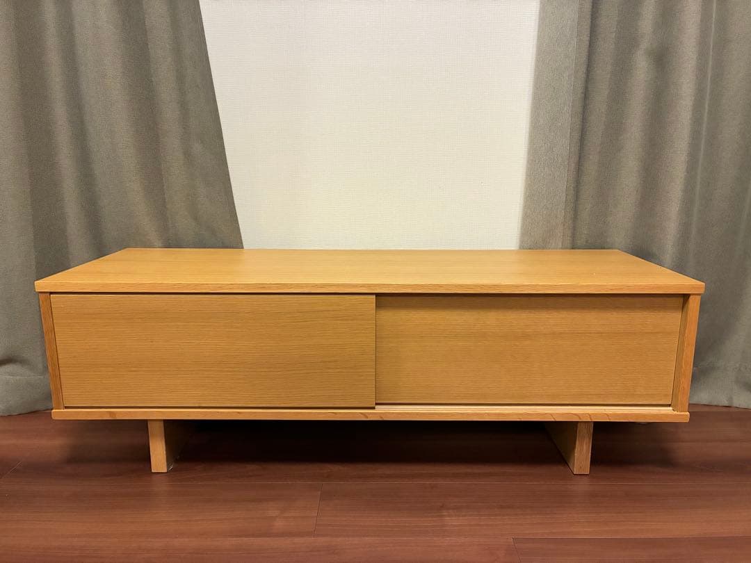 無印良品　テレビ台　オーク