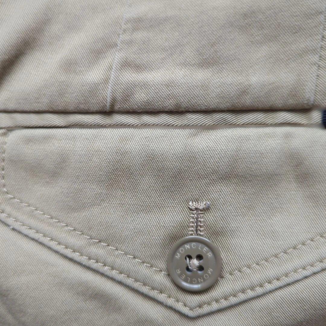 【美品】モンクレール コットンパンツ ベージュ