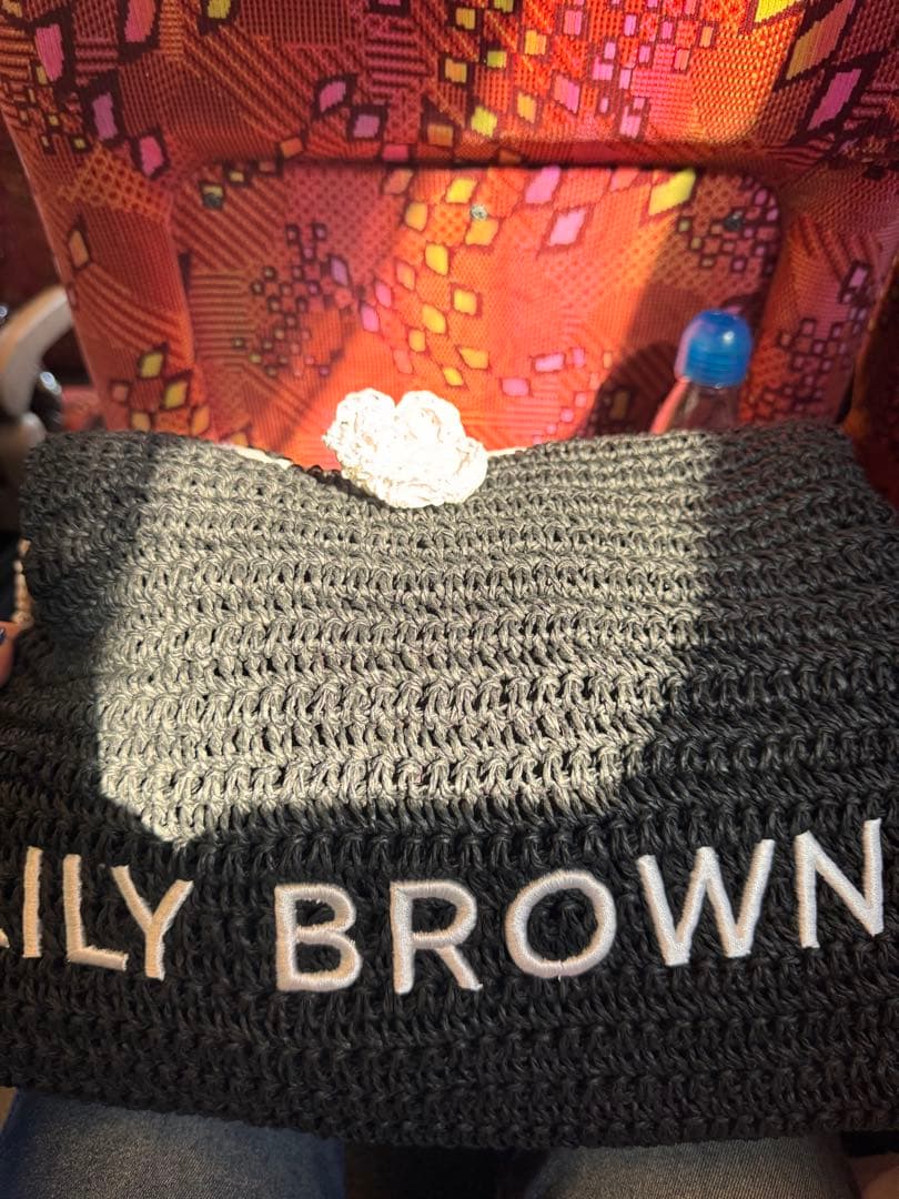 【完売レア】リリーブラウン　MARY QUANT ペーパーラウンドフリルバッグ