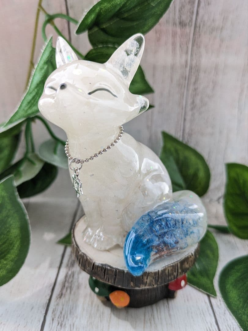 【つねりん】シトリンのビリケンさん形オルゴナイト☆他３点