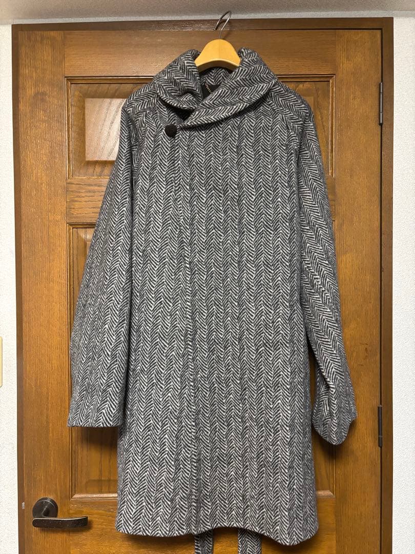 Caliber & Co. ヘリンボーン ダッフルコート Lサイズ
