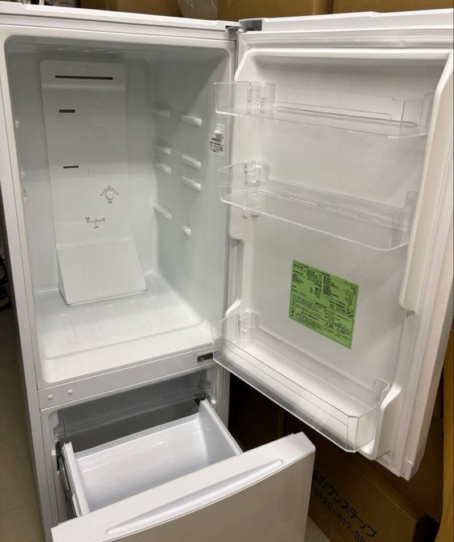 アイリスオーヤマ　156L ノンフロン 冷凍冷蔵庫　15A-WE 2ドア 冷蔵庫