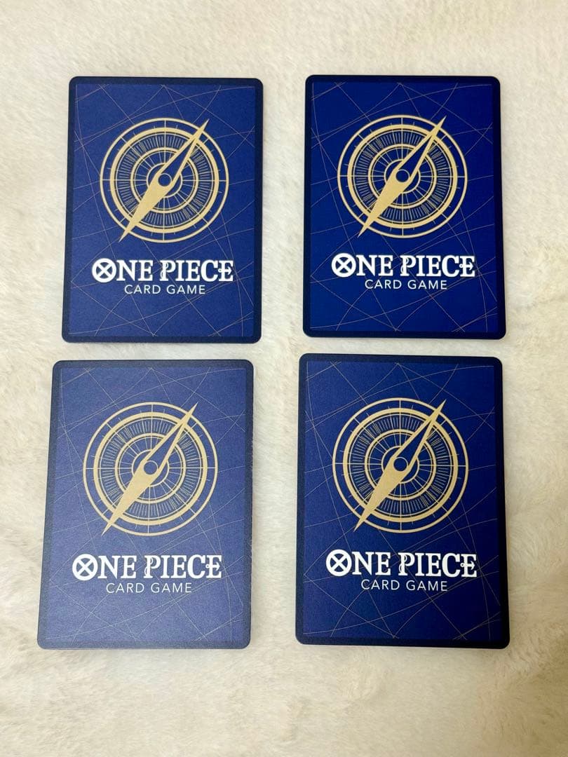 ワンピースカードゲーム 少女 4枚セット P-096