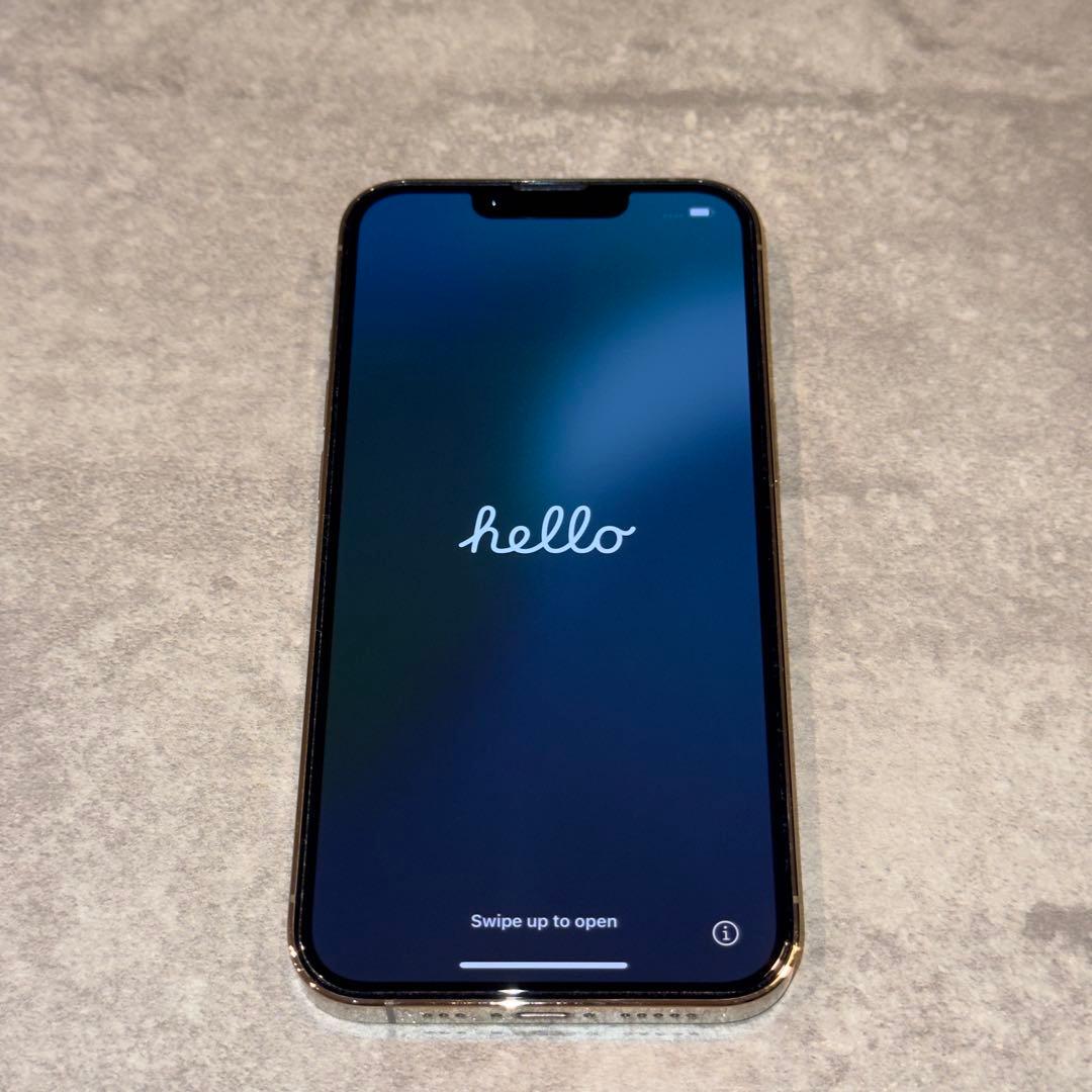 Apple iPhone 13Pro 128GB ゴールド 83% 本体 超美品