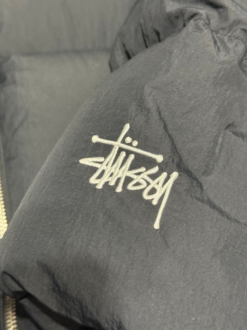 【Sサイズ】 Stüssy down puffer nylon black