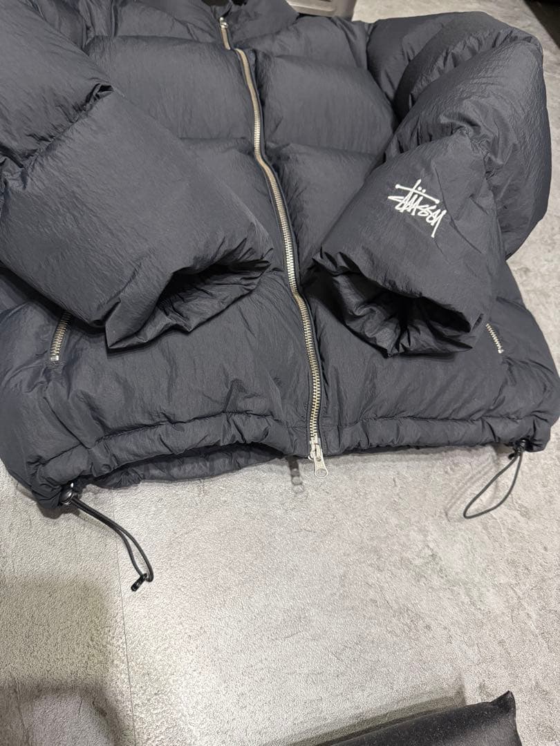 【Sサイズ】 Stüssy down puffer nylon black