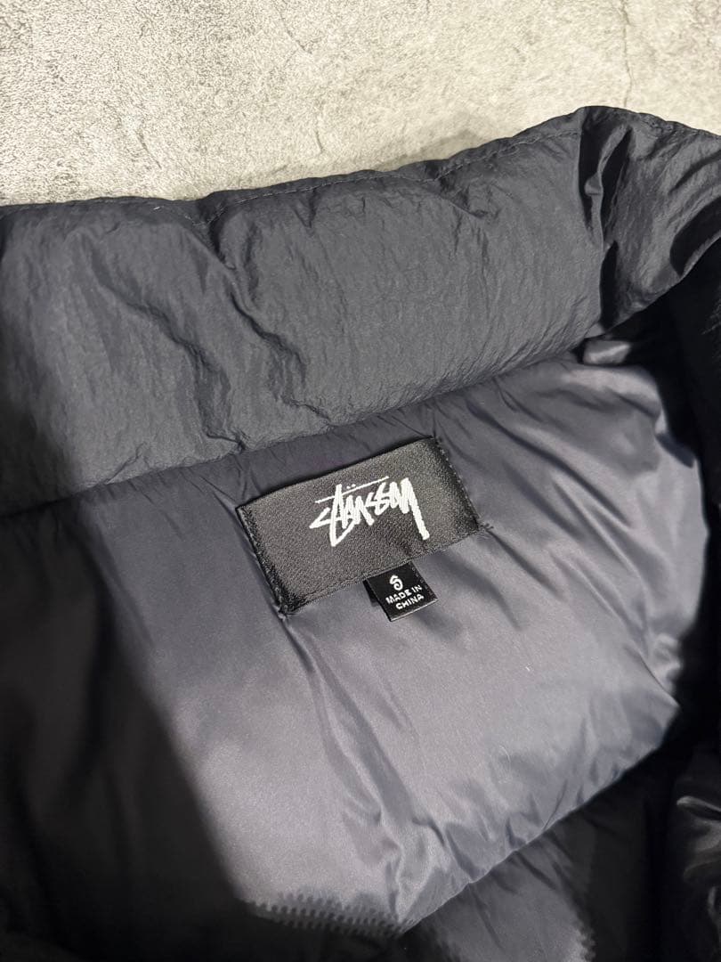 【Sサイズ】 Stüssy down puffer nylon black