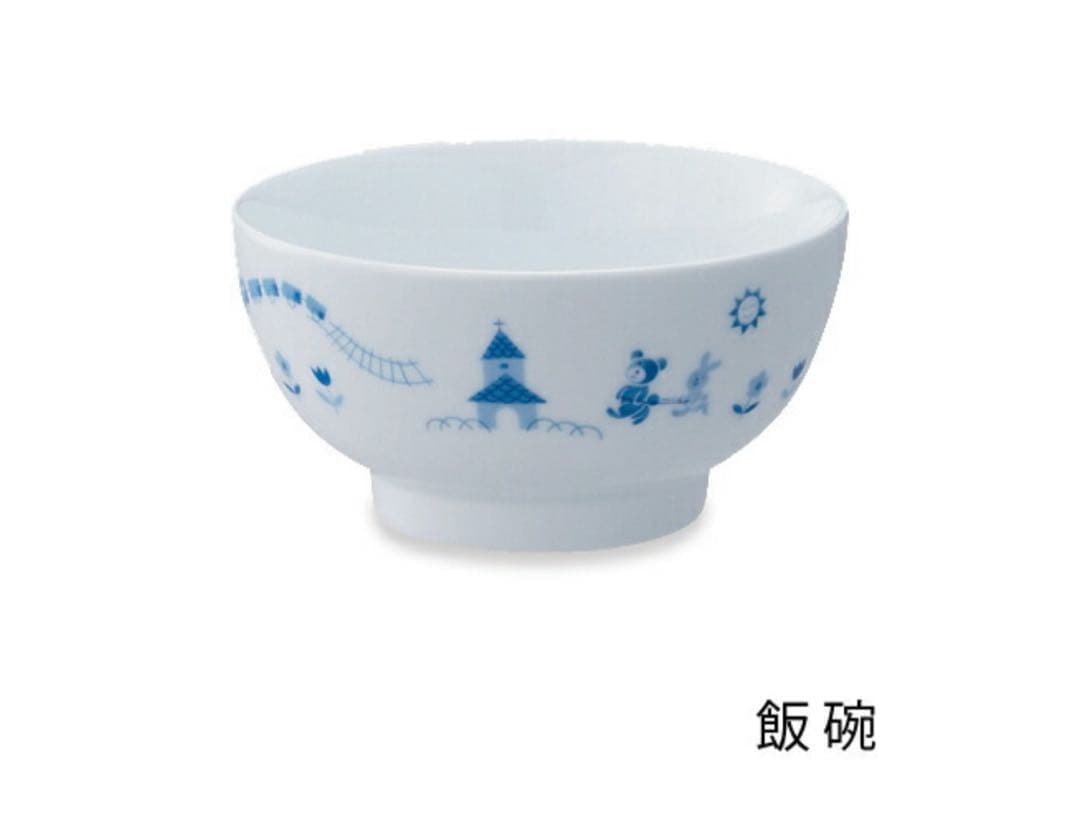 【新品未開封】ノリタケ ライトステップ お子様セット（ブルー）　食器　出産祝い