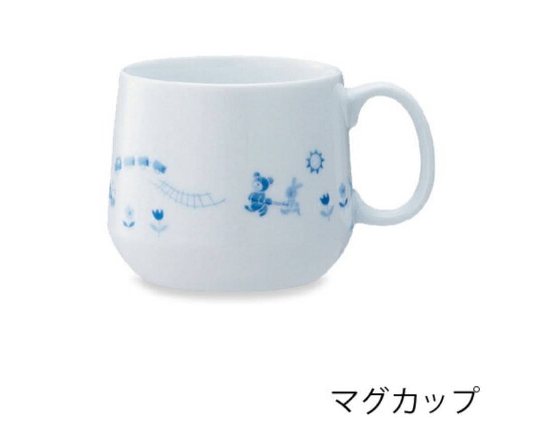 【新品未開封】ノリタケ ライトステップ お子様セット（ブルー）　食器　出産祝い