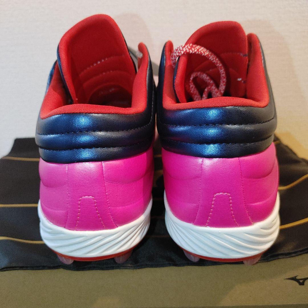 ミズノプロ　ポイント　限定　スパイク 27.0センチ　ピンク