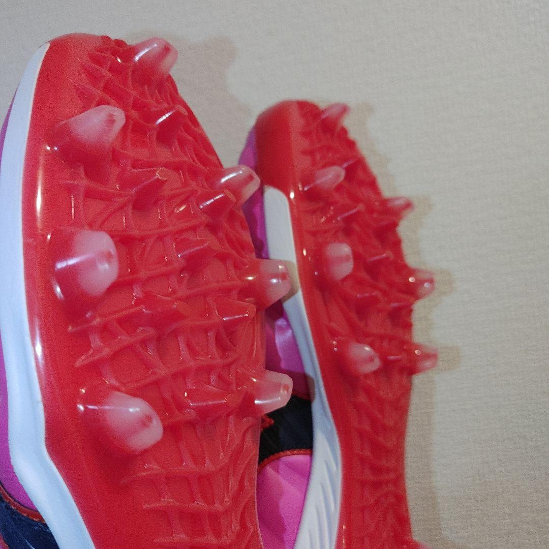 ミズノプロ　ポイント　限定　スパイク 27.0センチ　ピンク