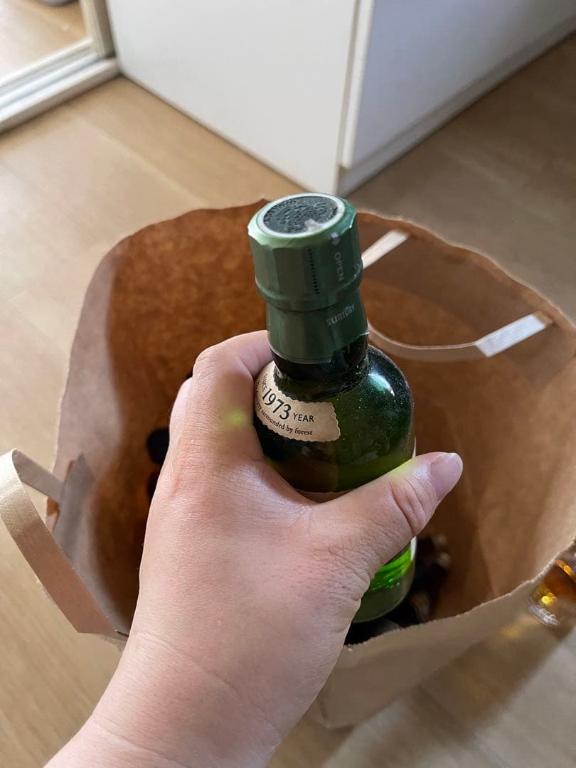 1973白州 シングルモルトウイスキー 180ml