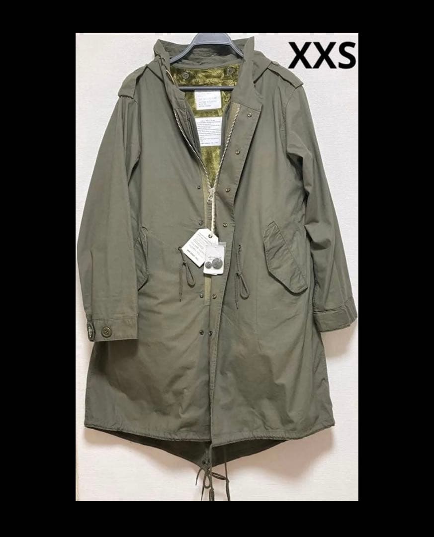 HOUSTON M-51パーカ モッズコート 5409Mライナー付 青島コート