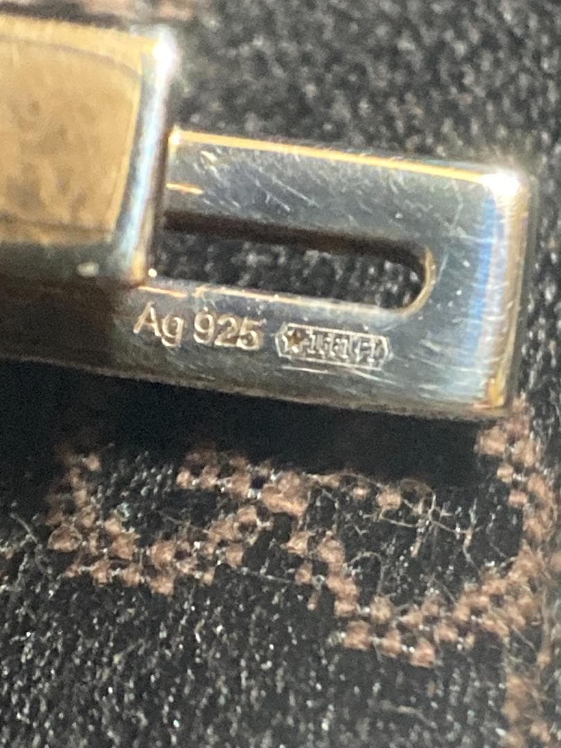 グッチ インフィニティ ノット ネクタイピン シルバー 925