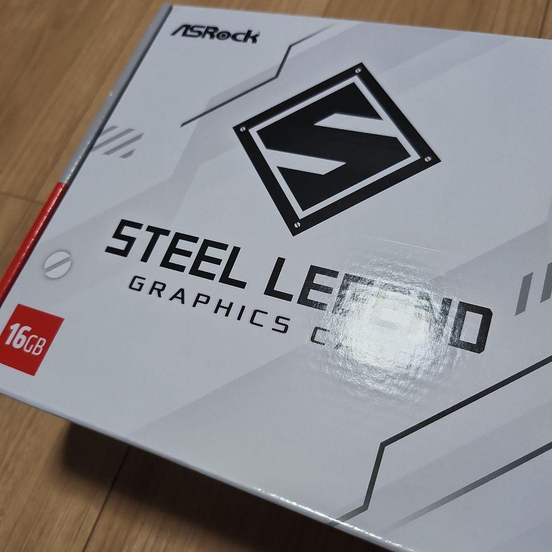 グラフィックボード・グラボ・ビデオカード ASRock Radeon 9070 XT 16GB Steel Legend