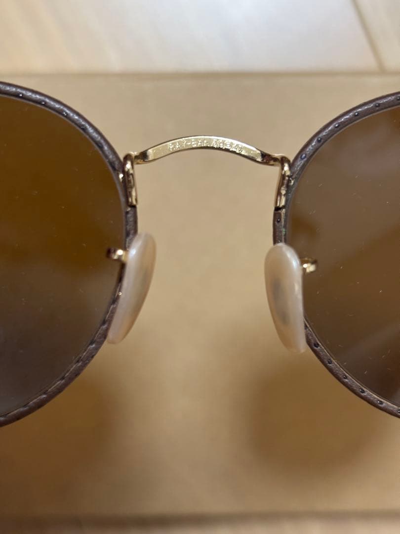 Ray Ban レイバン　サングラス　レザー　レディース