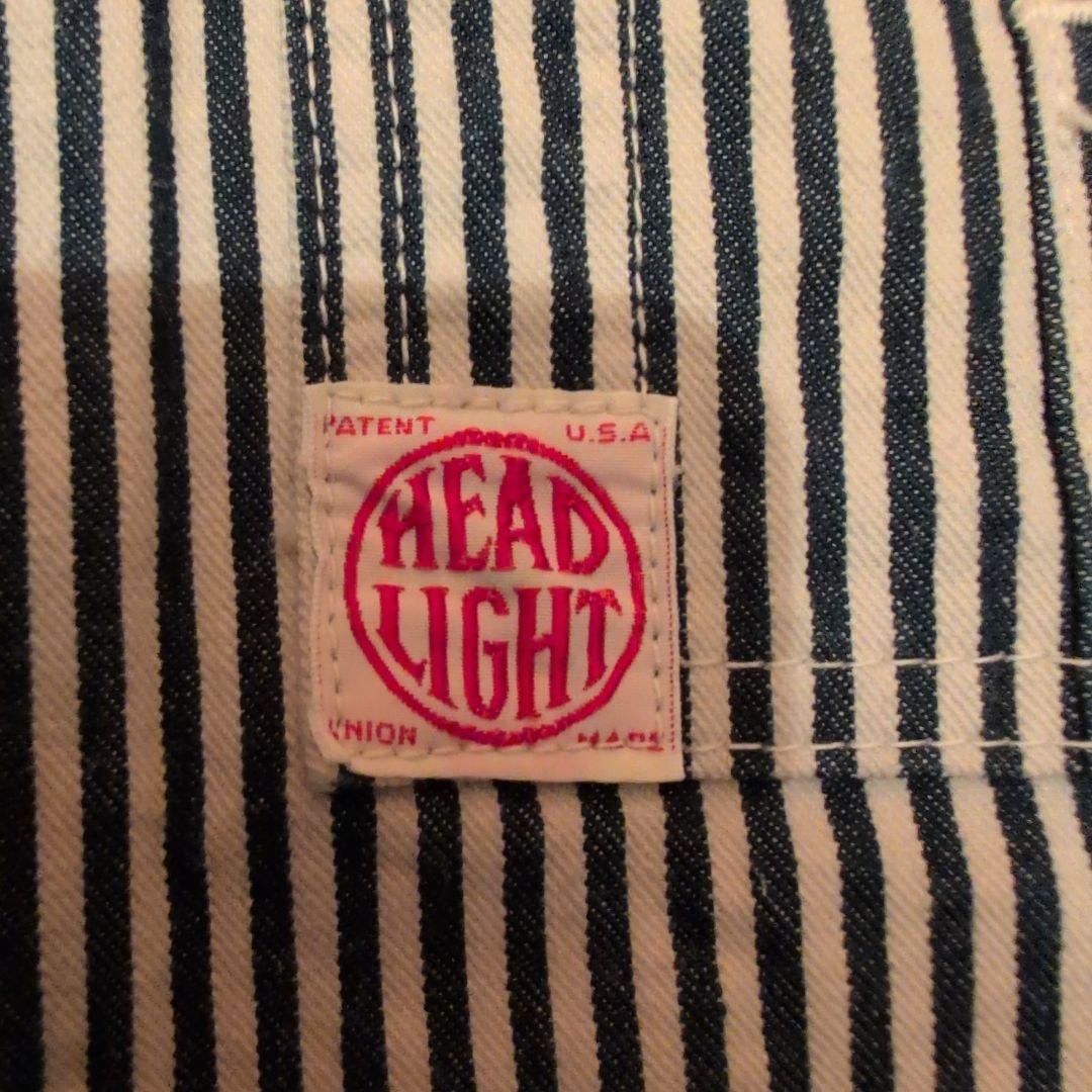 東洋エンタープライズヘッドライト復刻ヒッコリーエンジニアジャケットサイズ40美品