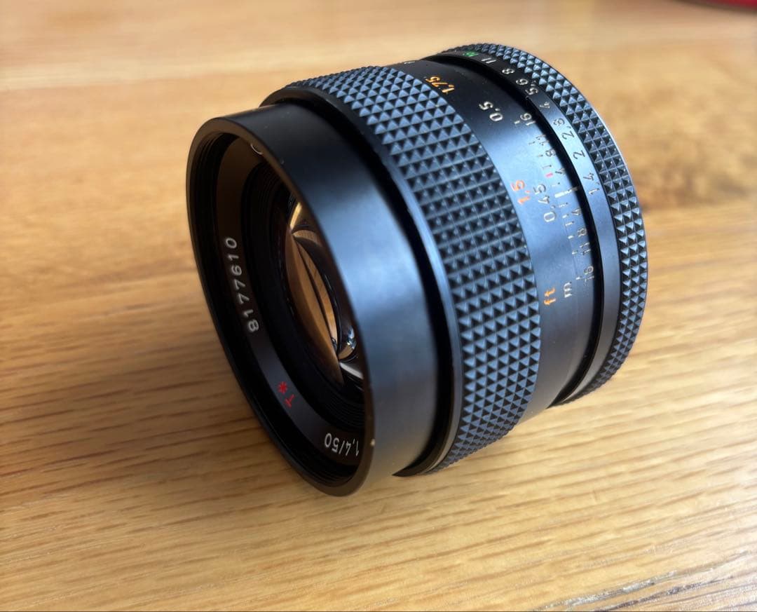 【美品】CONTAX Carl Zeiss Planar 50mm F1.4