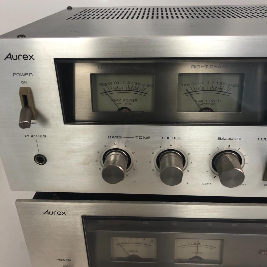 Aurex オーレックス ステレオアンプ SB-130 ST-230 プリメイン