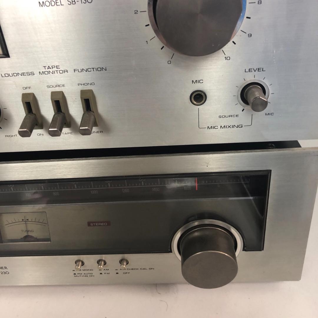 Aurex オーレックス ステレオアンプ SB-130 ST-230 プリメイン