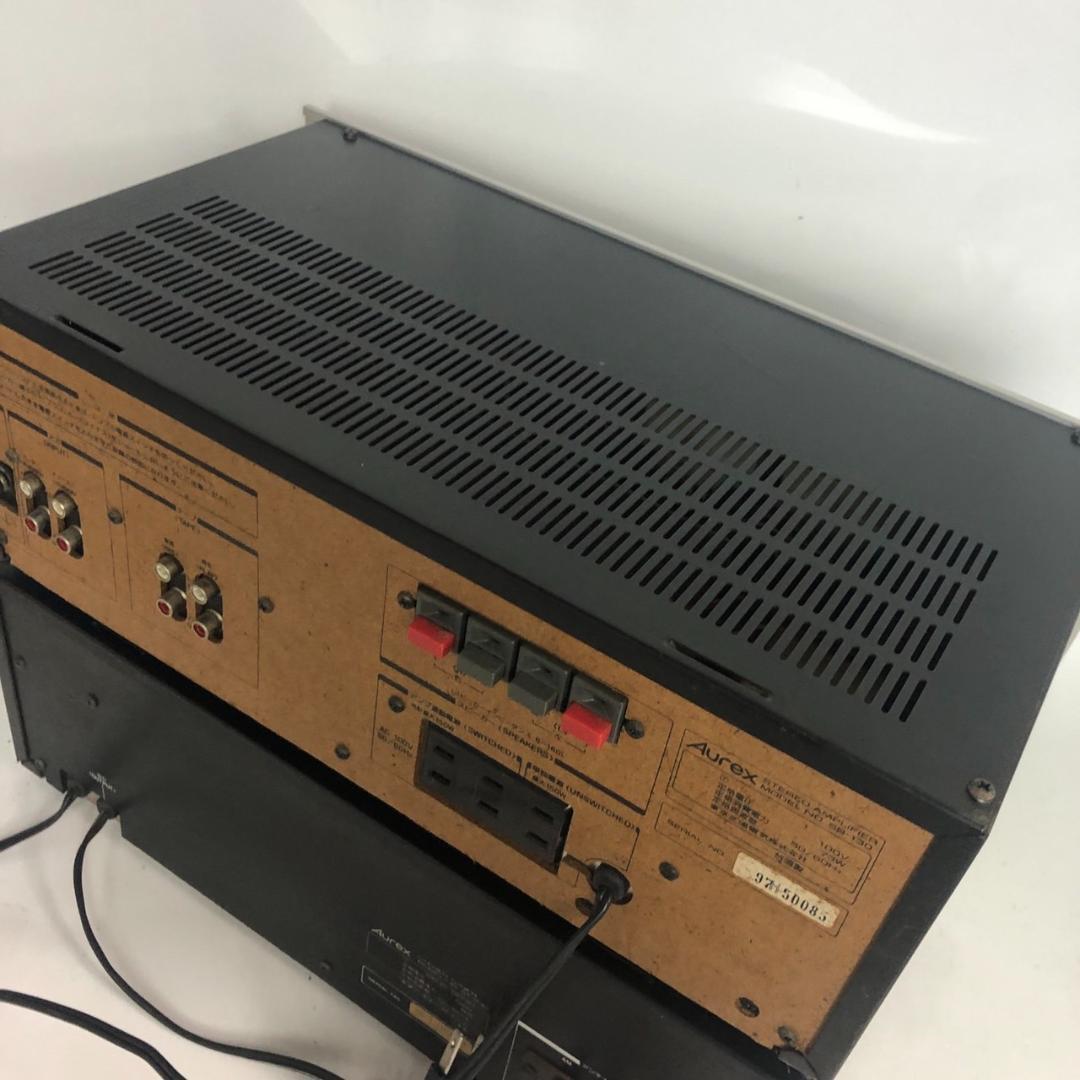 Aurex オーレックス ステレオアンプ SB-130 ST-230 プリメイン