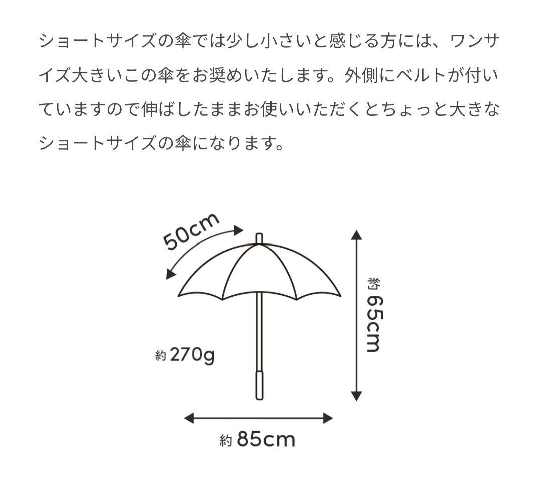 折りたたみ日傘 フロストグレー