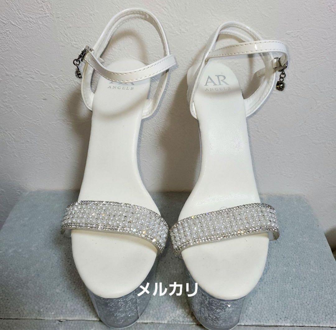 ANGEL R グリッターサンダル 38サイズ