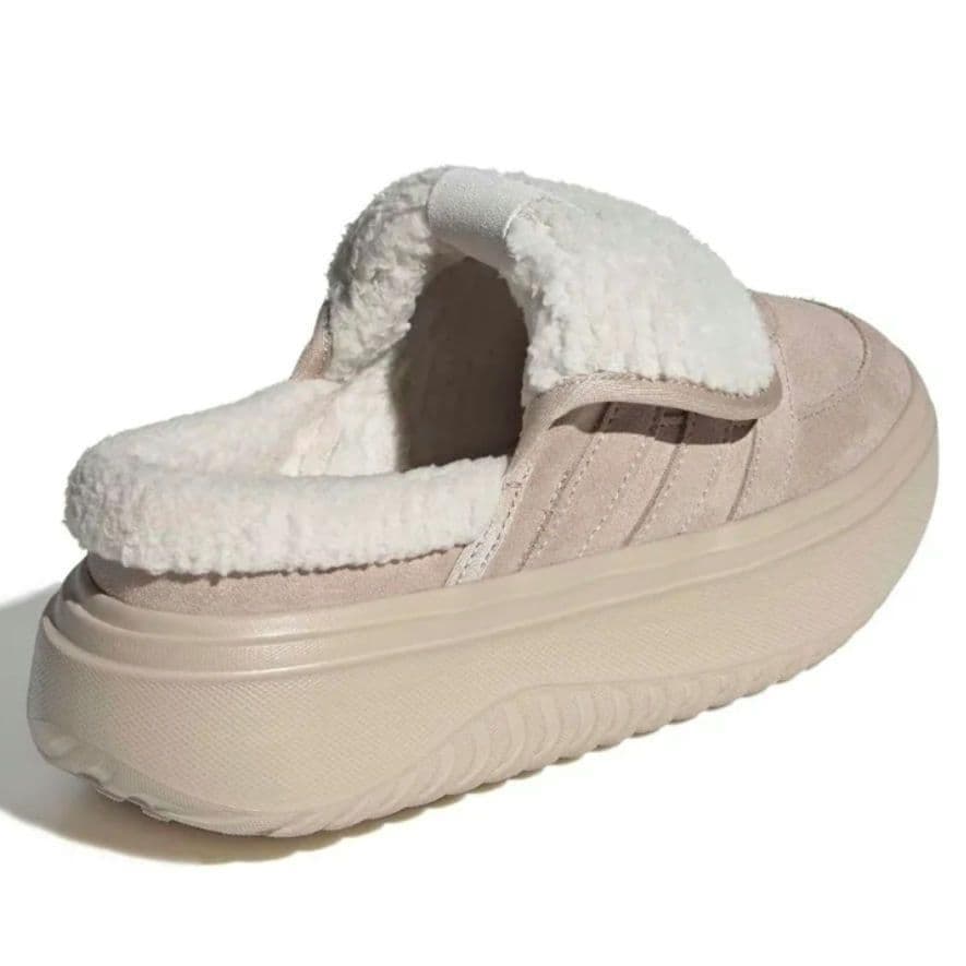 大人気★adidas★アディダス★23.5㎝★ボア付き★ミュール★ベージュ