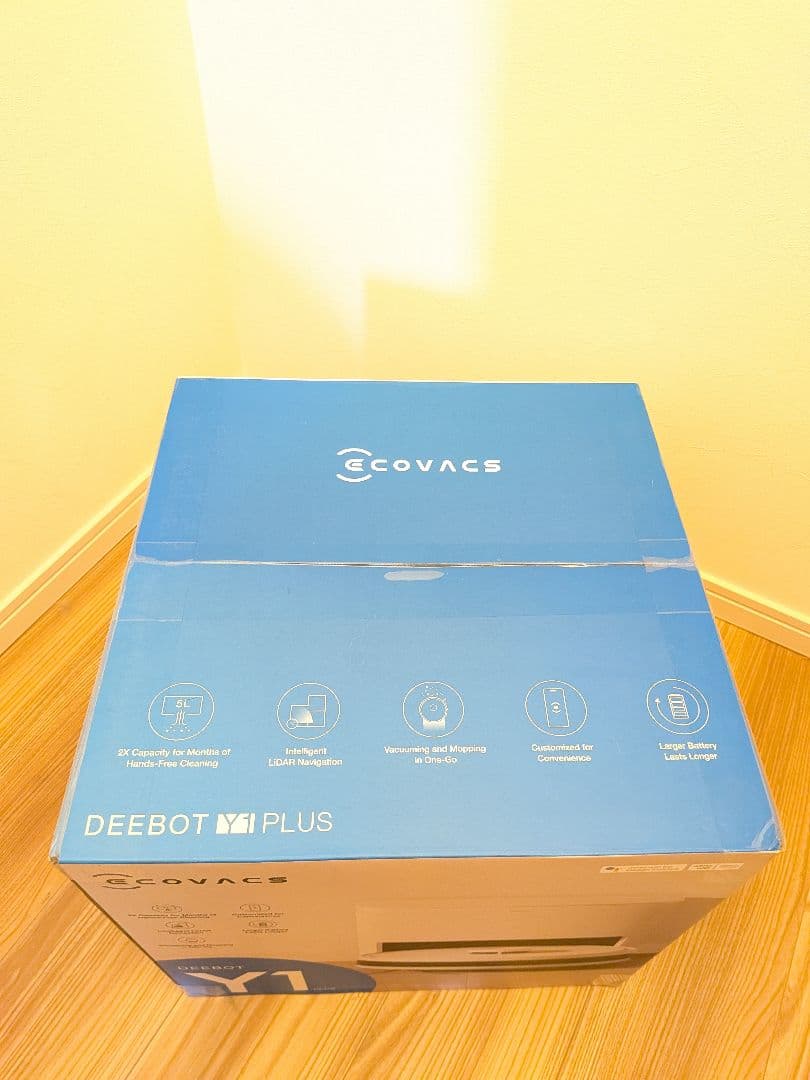 底値〜新品未開封　ECOVACS DEEBOT Y1 Plus 本体