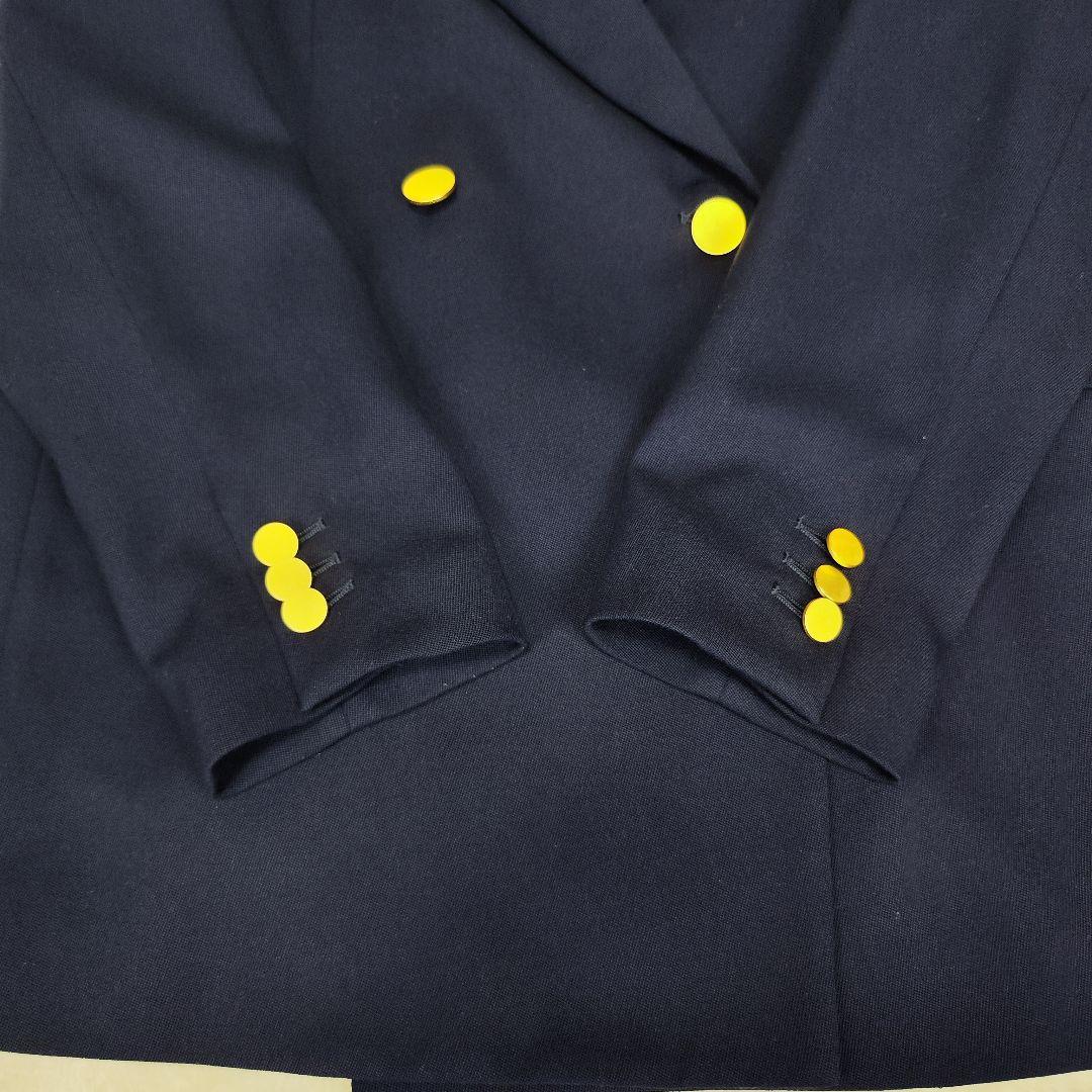 ジャーナルスタンダードレサージュ ネイビー ウール トリコチンジャケット