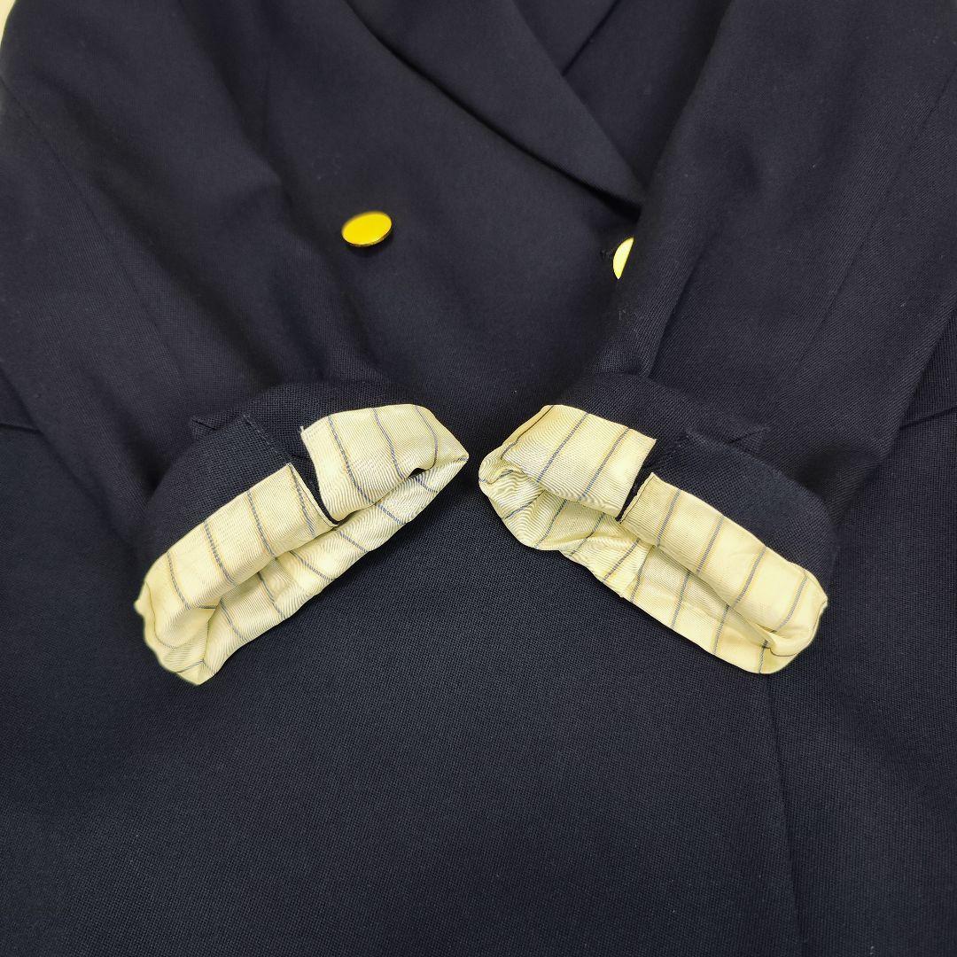 ジャーナルスタンダードレサージュ ネイビー ウール トリコチンジャケット