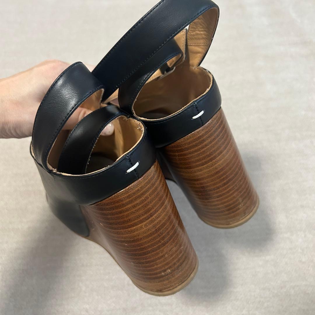 maison margiela ストラップヒールシューズ size38