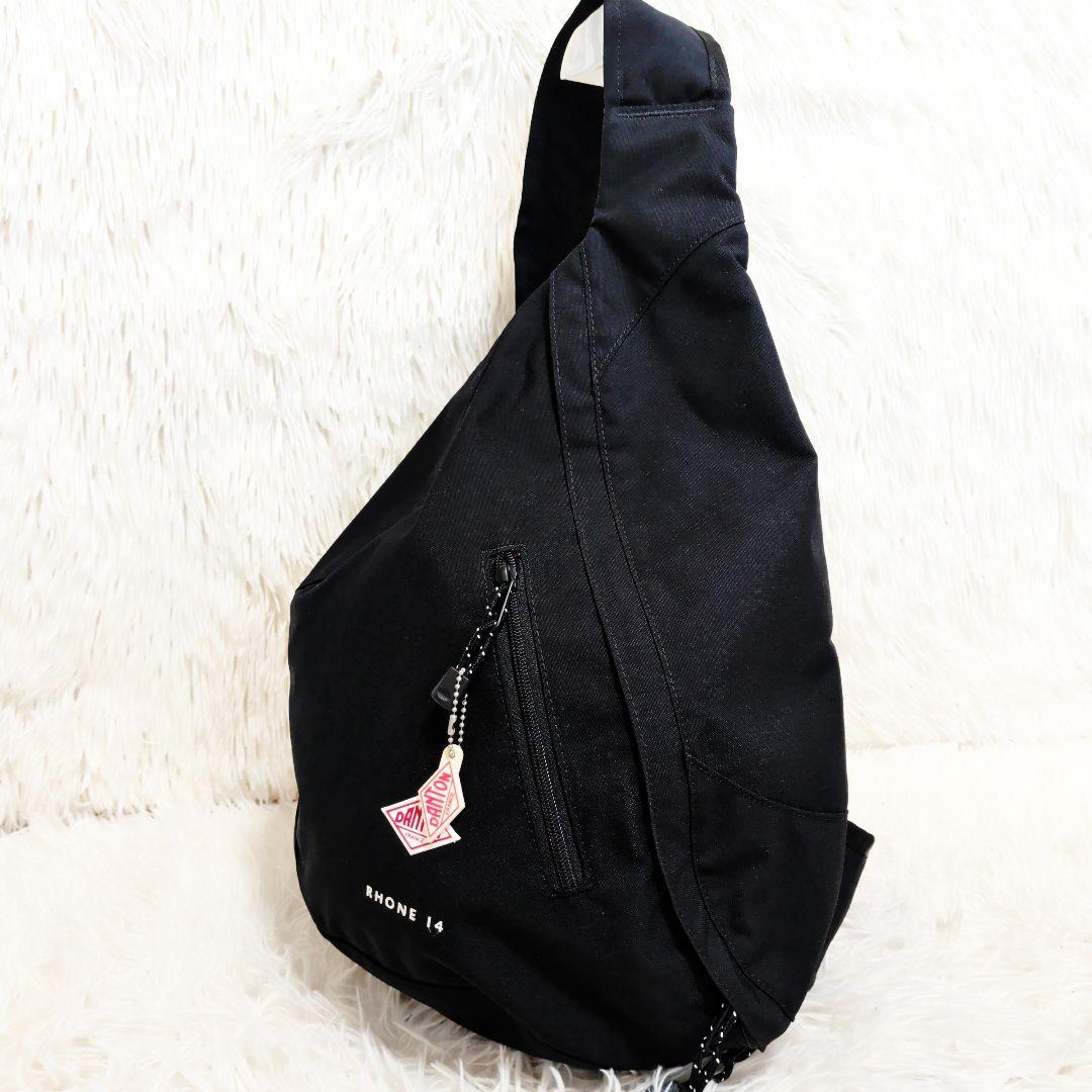 【美品】ダントン　ローヌ14 ボディバッグ　ブラック
