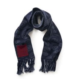 小物 sol soonerorlater Sparkling Scarf NAVY