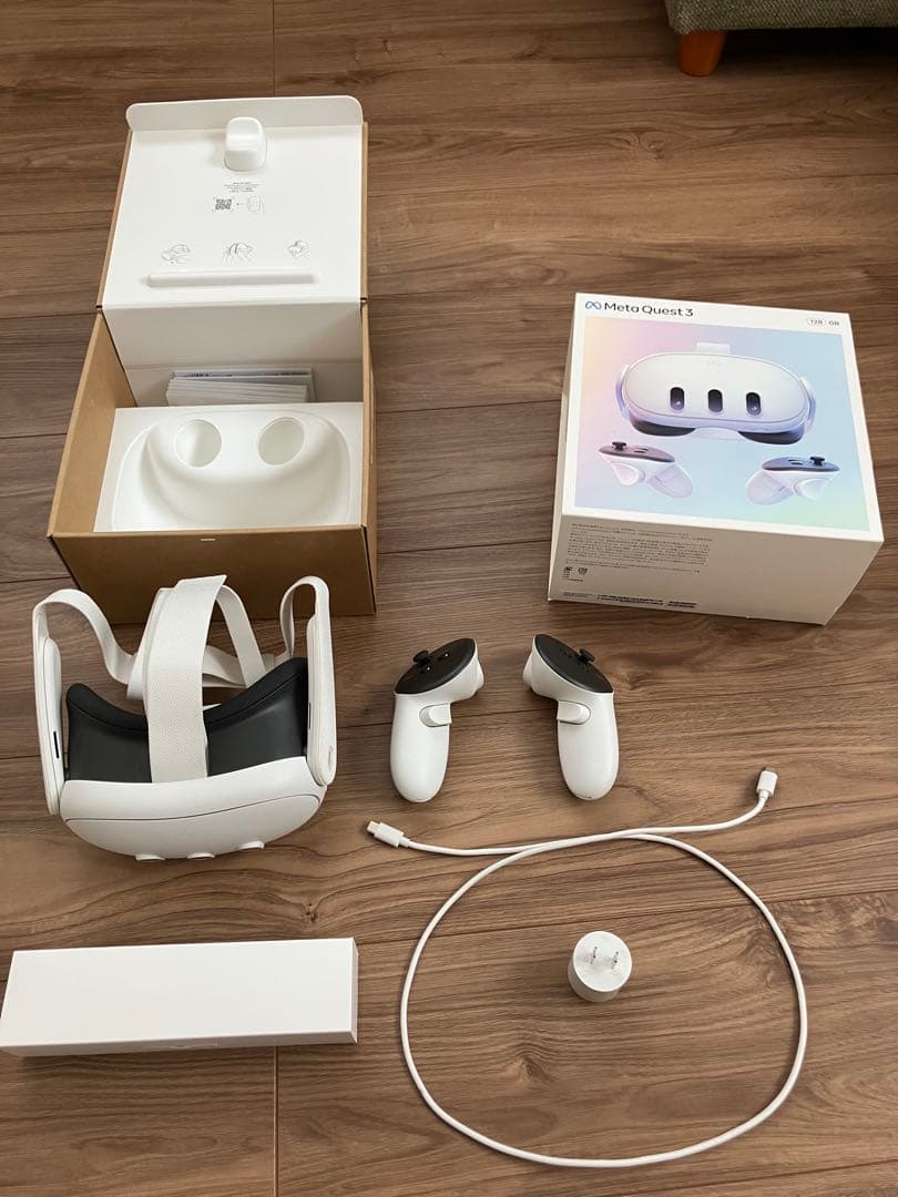  Quest 3 VRヘッドセット 128GB本体