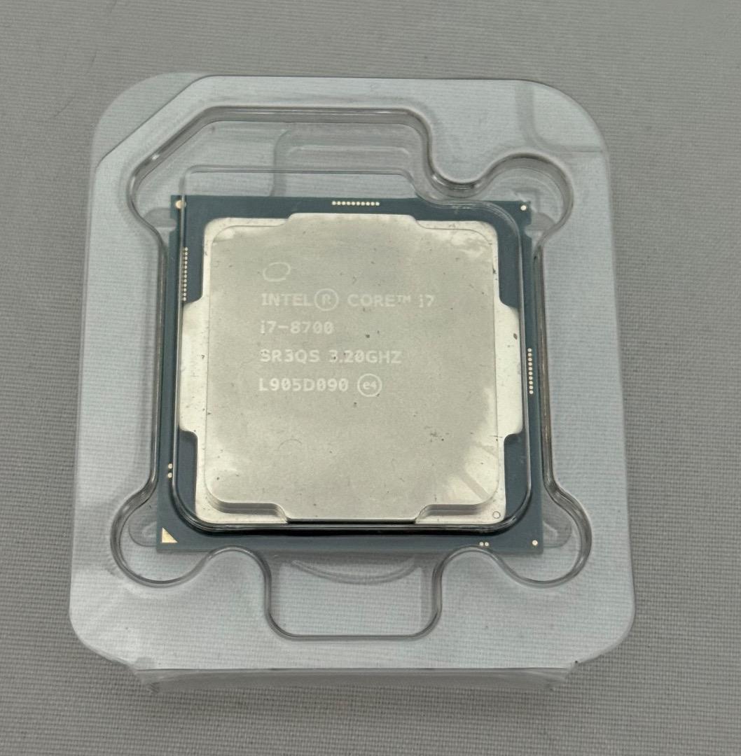 【動作品】Intel Core i7 8700 第8世代 CPU