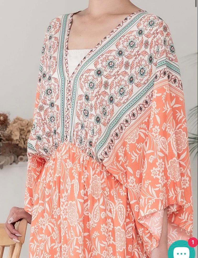 Roomy by the sea リゾートワンピース