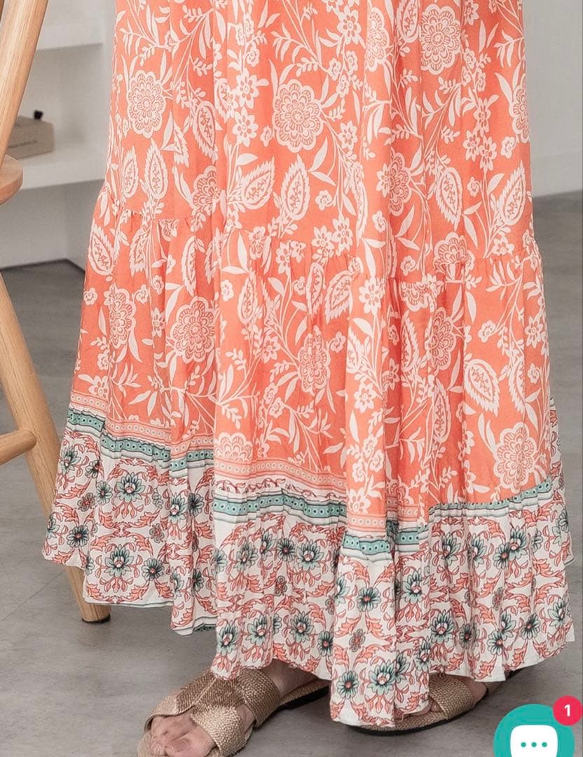 Roomy by the sea リゾートワンピース