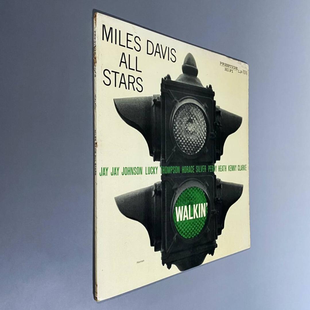 ★極レア！【USオリジ/MONO/NYC/深溝/RVG手彫】マイルス ウォーキン