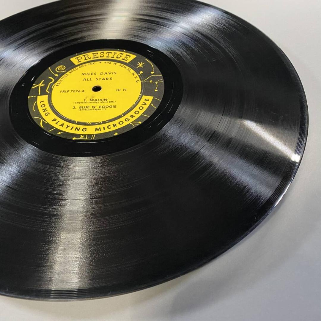 ★極レア！【USオリジ/MONO/NYC/深溝/RVG手彫】マイルス ウォーキン