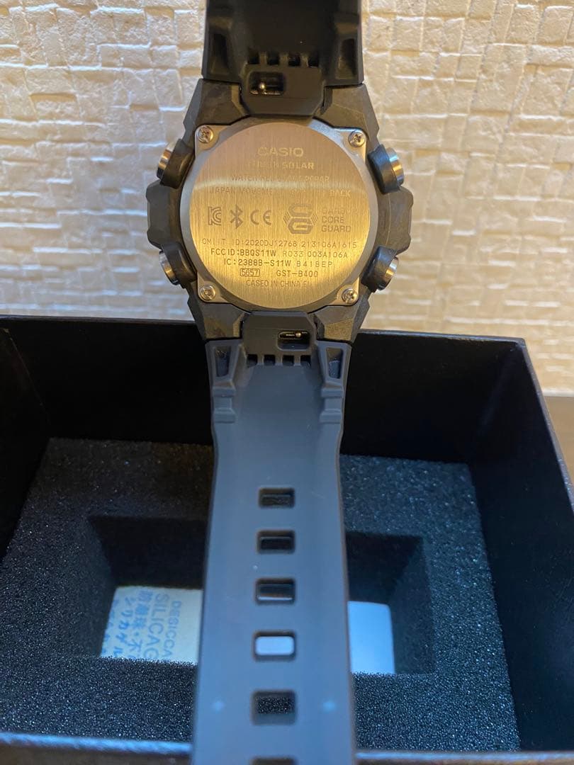 【極美品】G-SHOCK G-STEEL GST-B400 Bluetooth